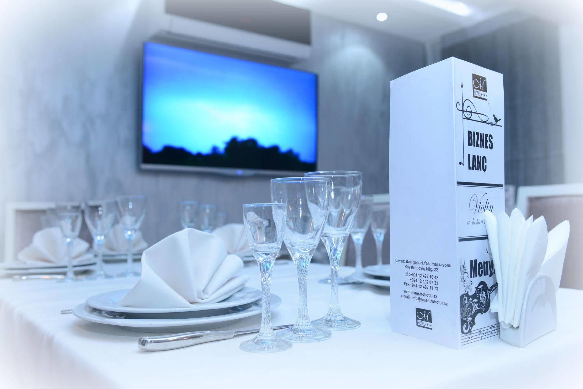 Maestro Hotel Baku Kültér fotó